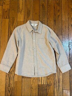 H&M Kids Light Beige Button-Down Shirt